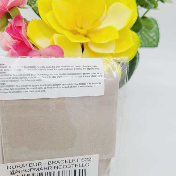 Marrin Costello Soleid Gold & Topaz Bracelet NEW - Picture 5 of 6